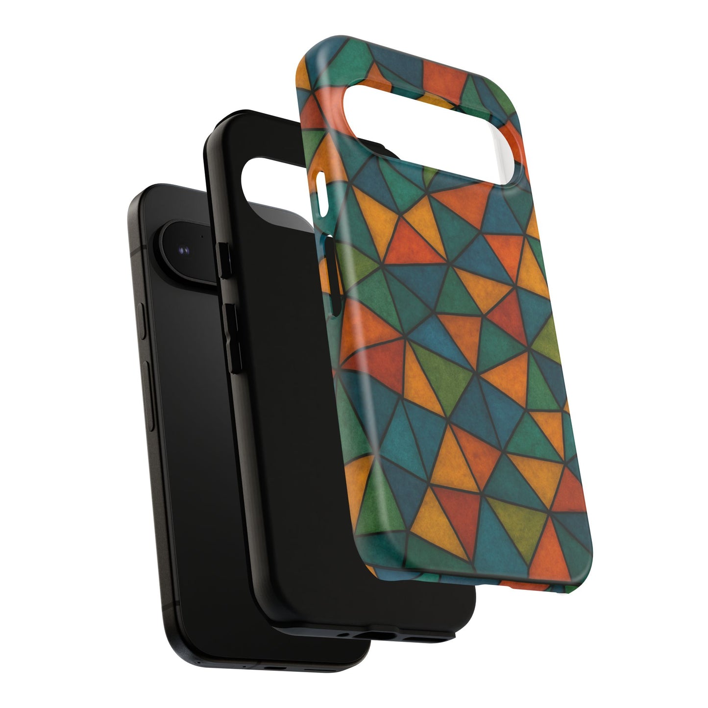 Vibrant Geometric Phone Case (Google Pixel)