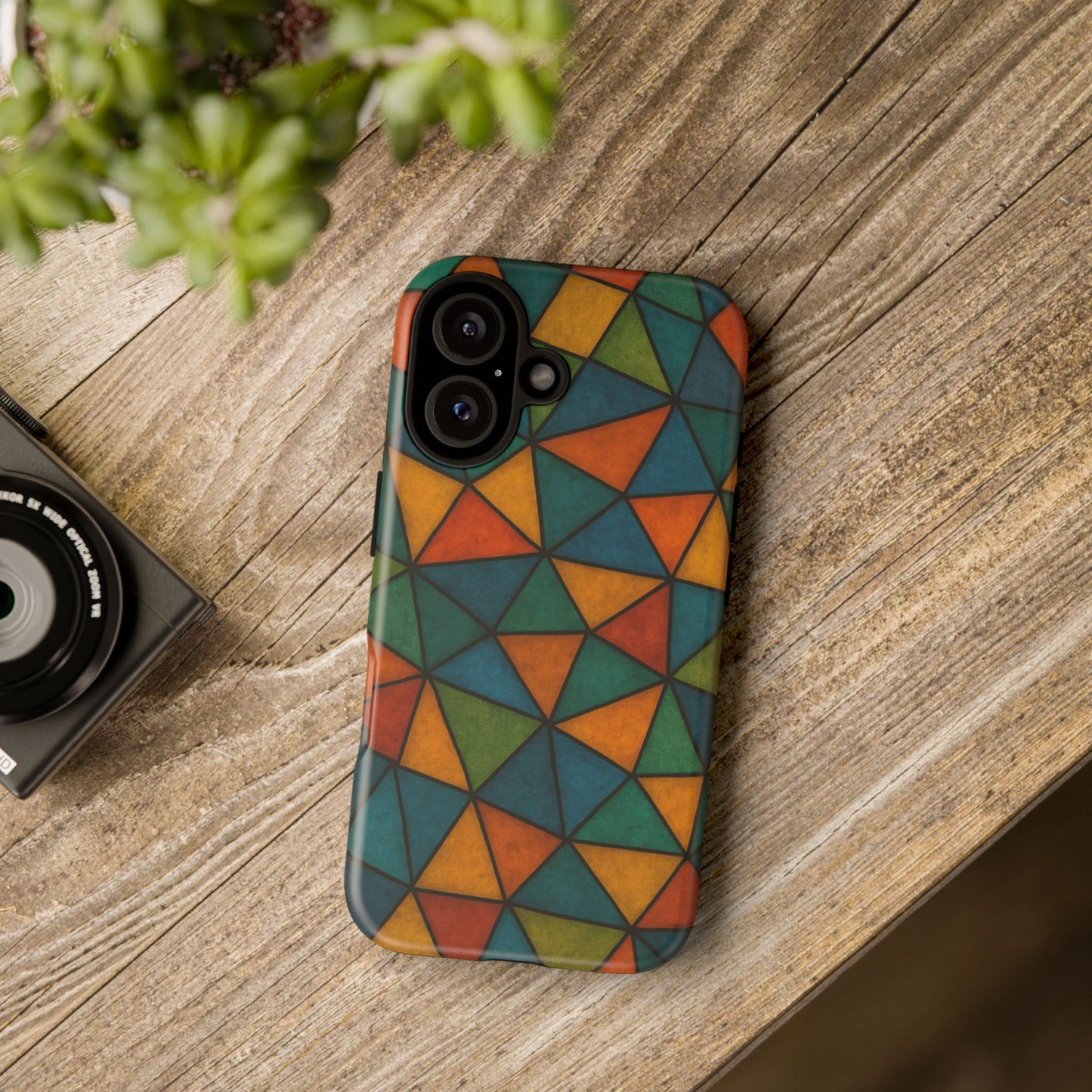Vibrant Geometric Phone Case (iPhone)