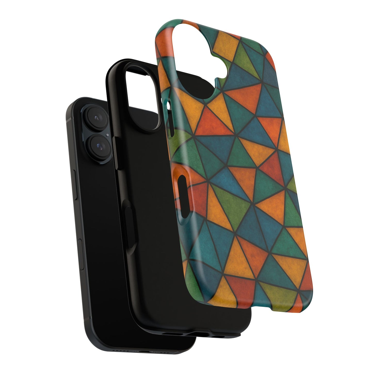 Vibrant Geometric Phone Case