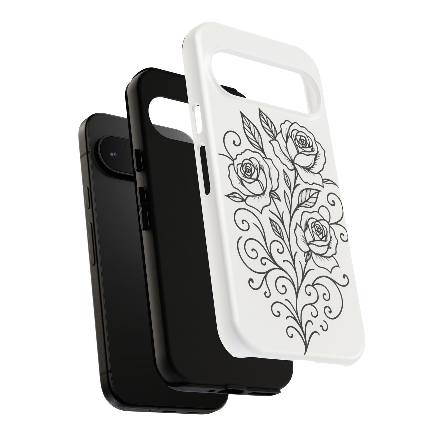 Vintage Rose Phone Case (Google Pixel)