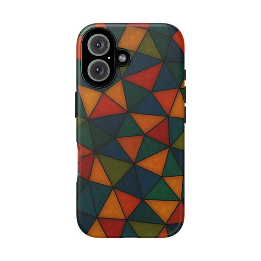 Colorful Geometric Design Phone Case (iPhone)