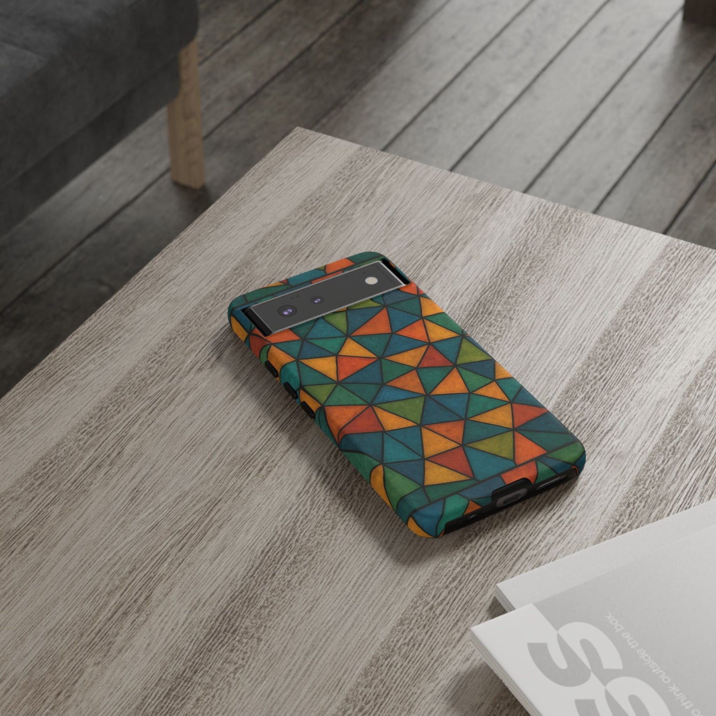 Vibrant Geometric Phone Case (Google Pixel)
