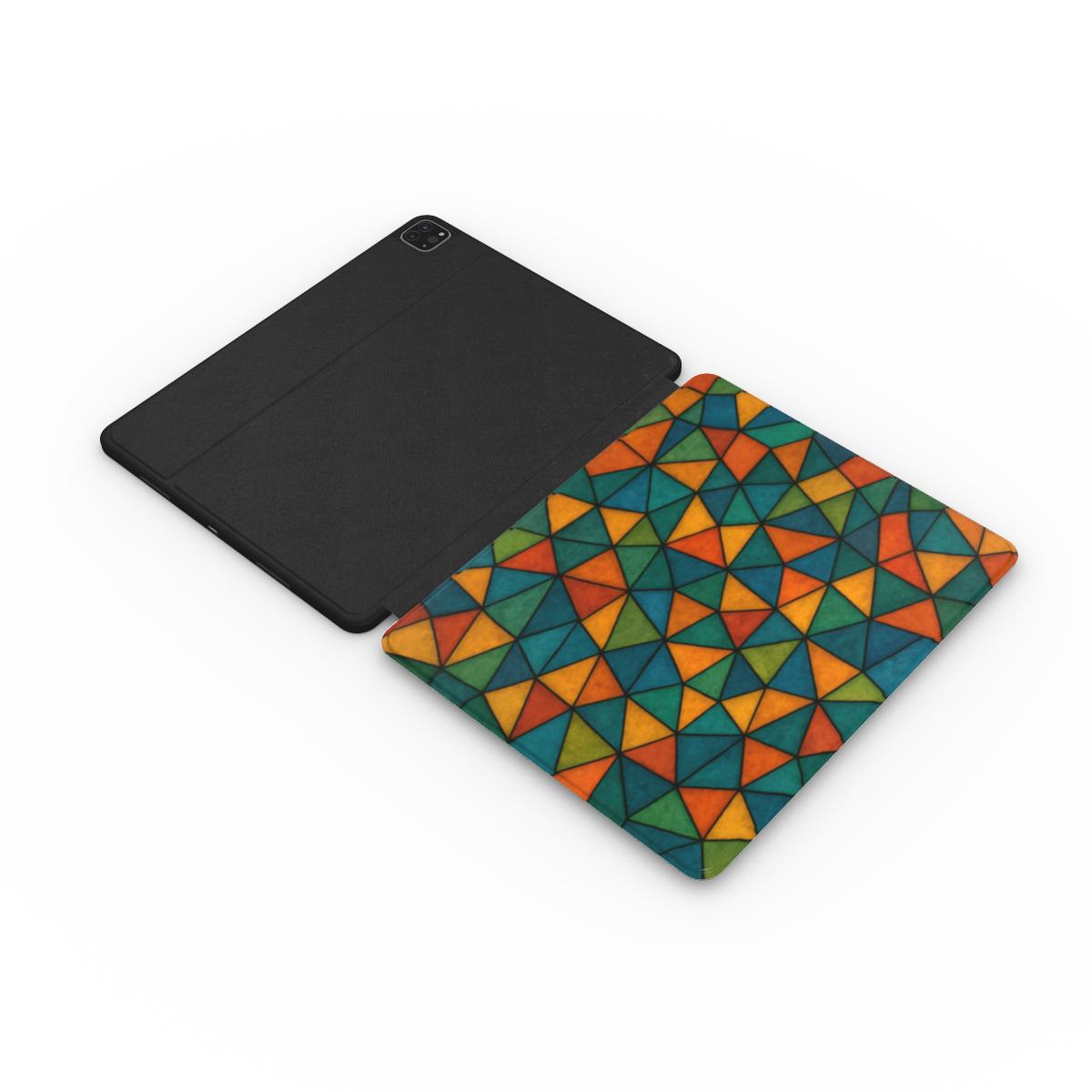 Colorful Geometrical Design iPad Case
