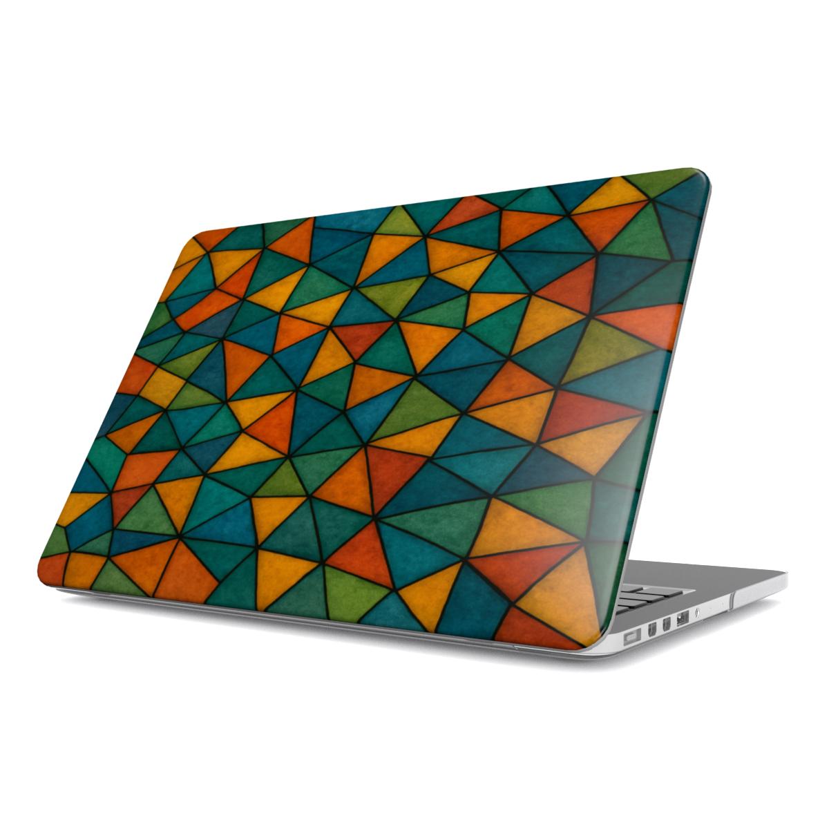 Colorful Geometrical Design MacBook Case