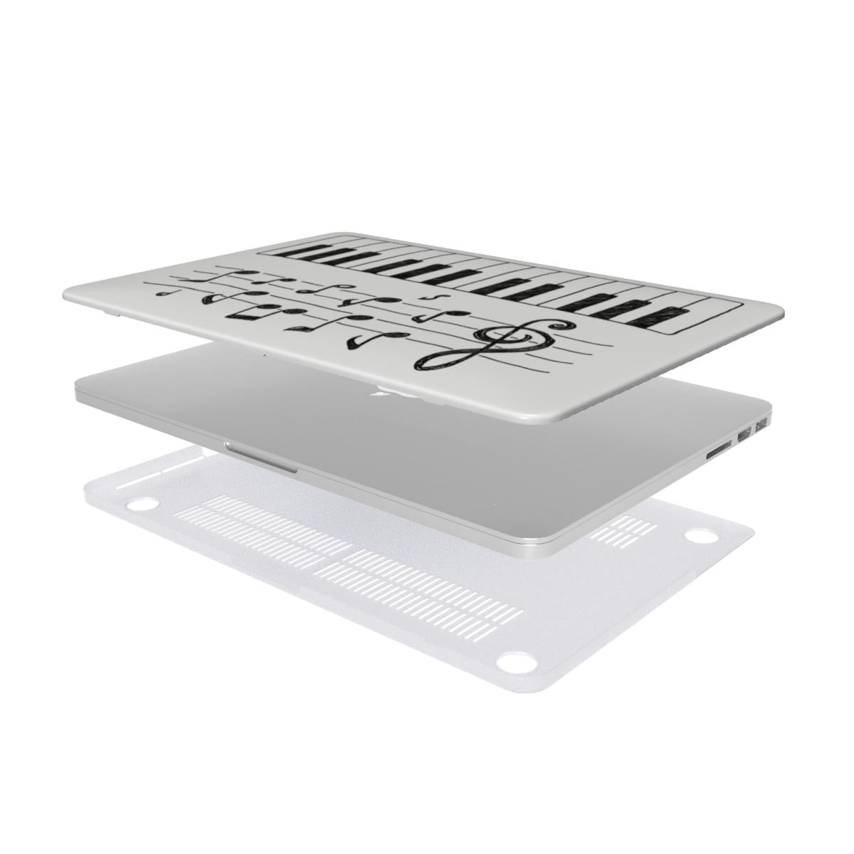 Musical Theme MacBook Case
