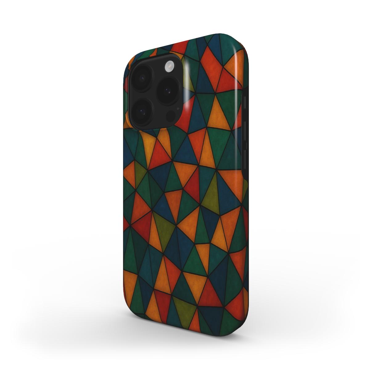 Colorful Geometric Design Phone Case (Xiaomi)