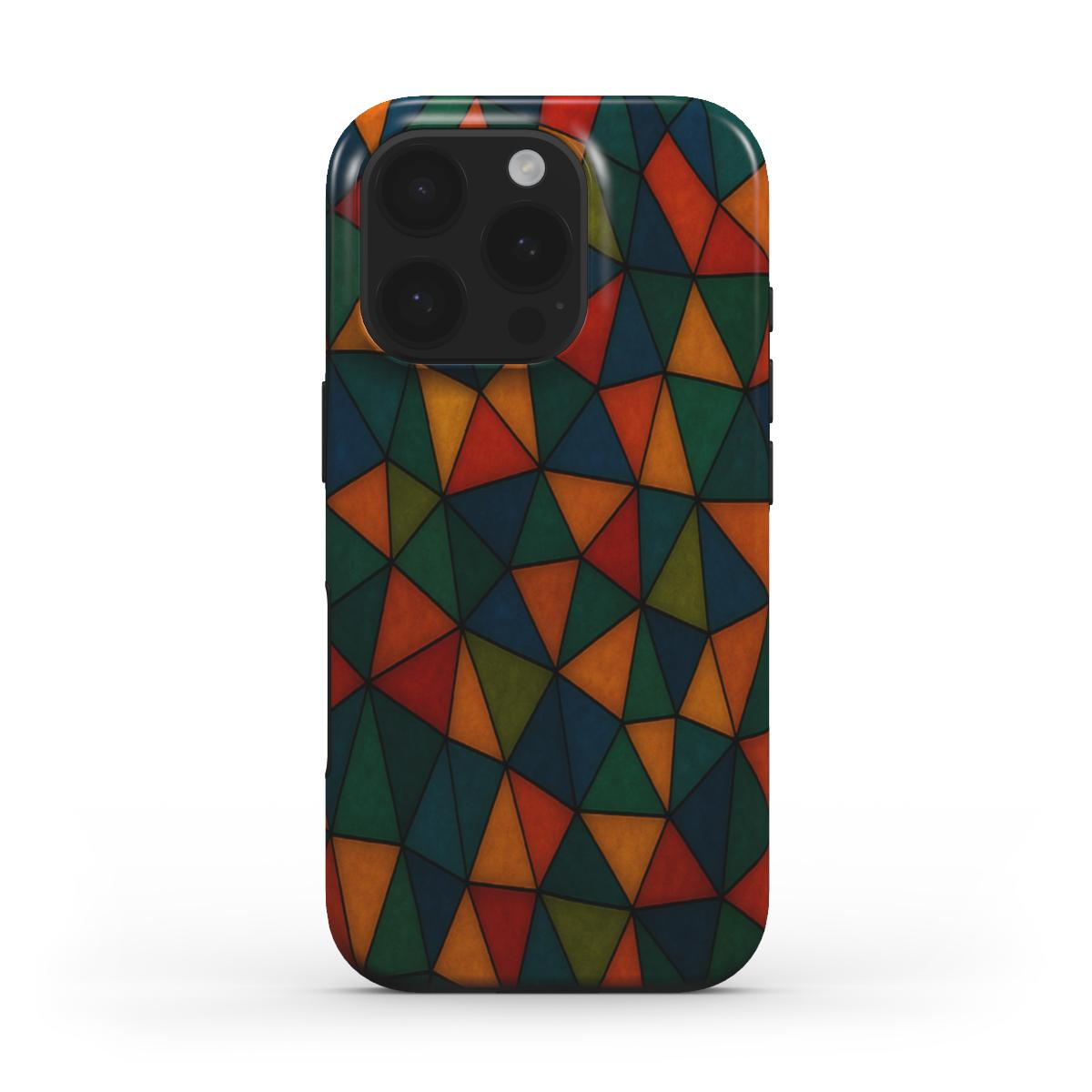 Colorful Geometric Design Phone Case (Xiaomi)