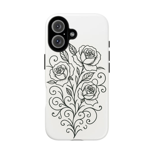 Vintage Rose Phone Case (iPhone)