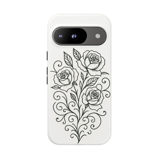 Vintage Rose Phone Case (Google Pixel)